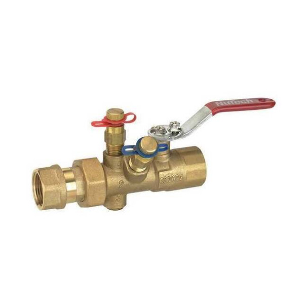 Nutech Manual Balancing Valve,1/2 In,FNPT MB1E-1A-050F-050F