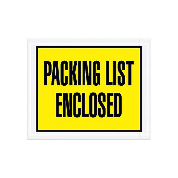 Manufacturer Varies Packing List Envelopes, Yellow, PK1000 PL401