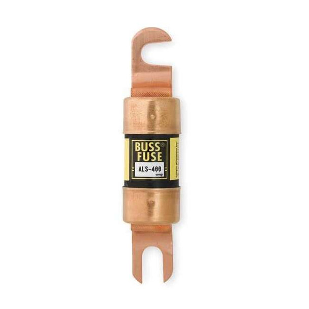 Limiter Fuse, ALS Series, 400A, Fast-Acting, Not Rated, Bolt-On