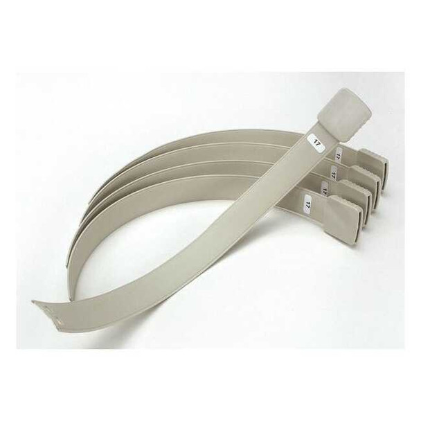 Stanley Healthcare Wrist Strap,10" L,Gray,PK5 WGB-SECUR-SIZE17-5PK