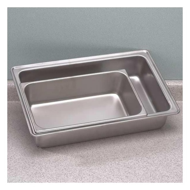 Manufacturer Varies Dimpled Pan 10 1/8 Qt 6X10 3/8X12.75,SS 30262