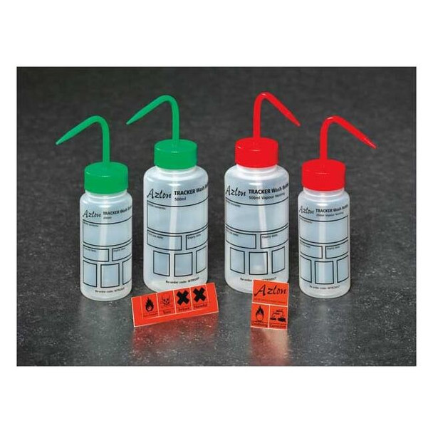 Dynalon Translucent, Wash Bottle 250mL, PK5 506995-0003