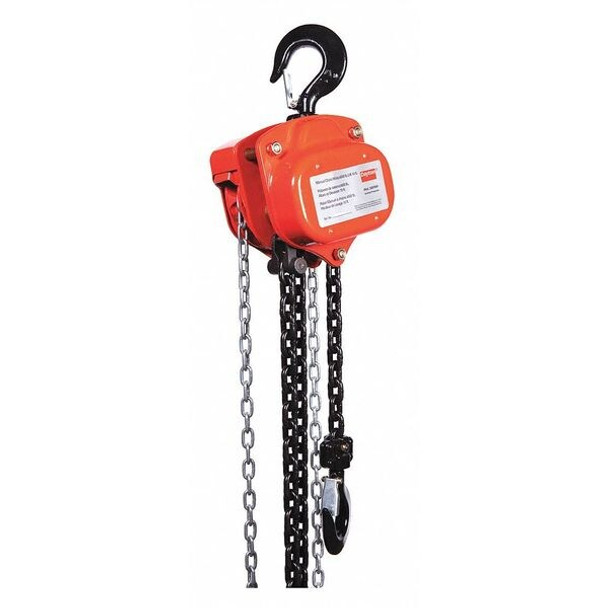 Dayton Manual Chain Hoist,4000 lb.,Lift 10 ft. 29XP30