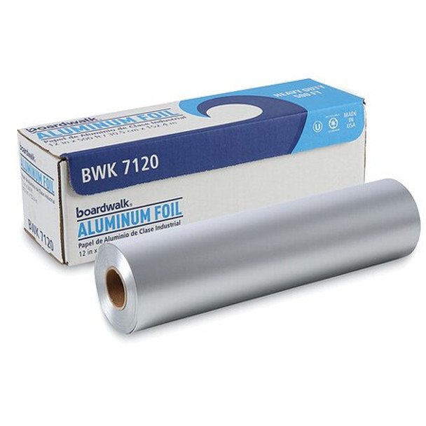 Boardwalk Aluminum Foil Roll,500 ft L,12 in W BWK 7120 Boardwalk Aluminum Foil Roll,500 ft L,12 in W BWK 7120