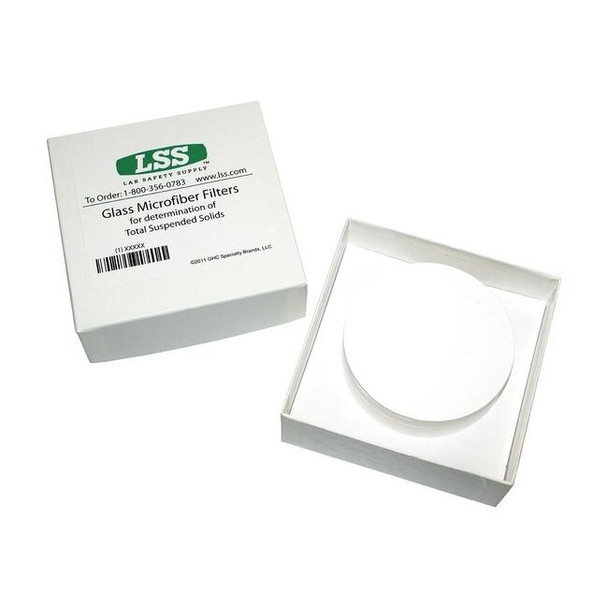 Labexact Glass Mic Filter,7 cm Dia,1.5 um,PK100 12K994