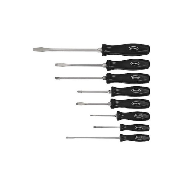 Williams Williams Screwdriver Set,8 Pieces 100P-8MD