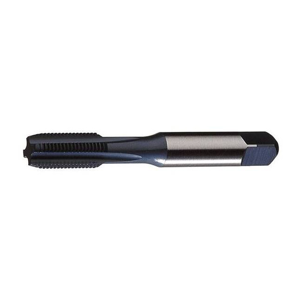 Straight Flute Hand Tap, M10-1.50, Semi-Bottoming, 4 Flutes, Metric Coarse