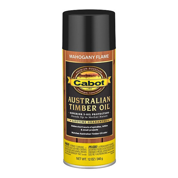 Cabot Australian Timber Oil Wood Aerosol 140.0003459.076 Cabot Australian Timber Oil Wood Aerosol 140.0003459.076