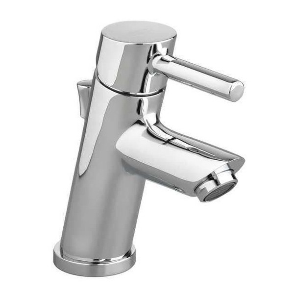 Single Handle Single Hole Mount, 1 Hole Bathroom Faucet, Polished chrome