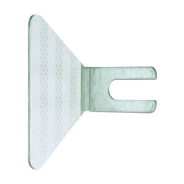 Tapco Bolt-On Guardrail Reflector,Steel, PK50 3113-00008