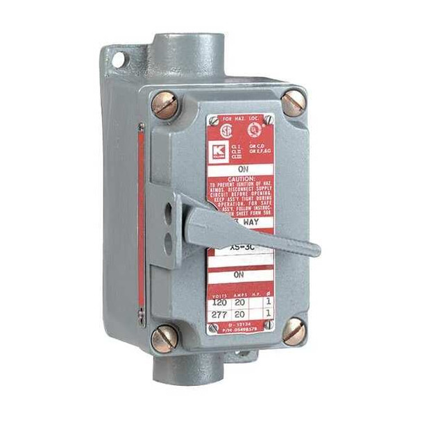 Manual Motor Switch, 20 A, 2 P, 1 Phase, Handle, XSX Series, NEMA 3