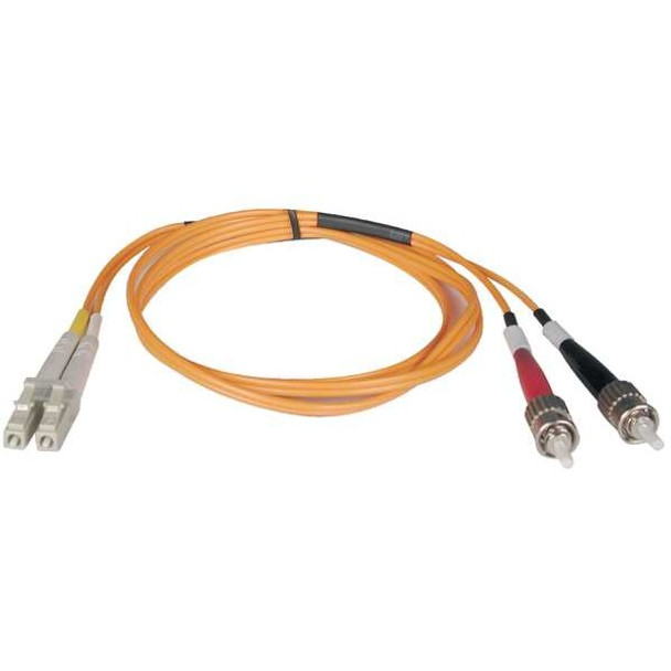 Tripp Lite Fiber Optic Patch Cord,LC/ST,2m,Multi N318-02M