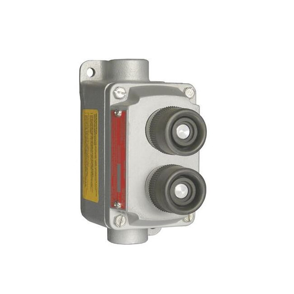 Appleton Electric ControlStation,Dead-End,PushButton,Gray EFDB175-U1