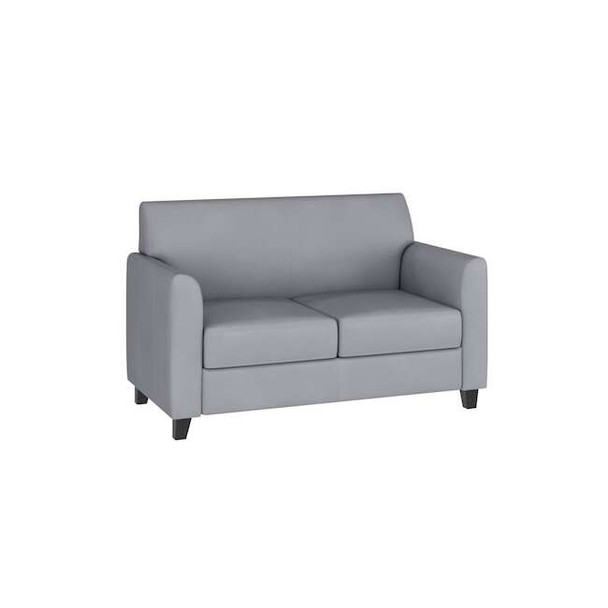Flash Furniture Loveseat, 29" x 32-1/4", Upholstery Color: Gray BT-827-2-GY-GG