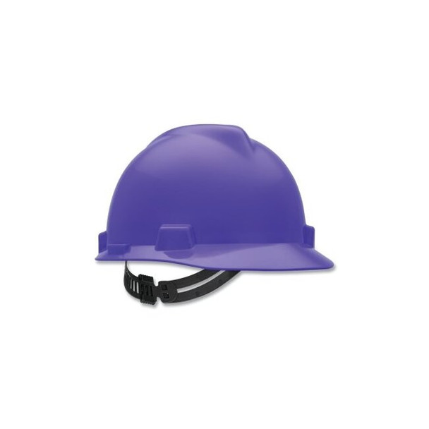 V-Gard® Slotted Hard Hat Cap, Staz-On® Suspension, Purple