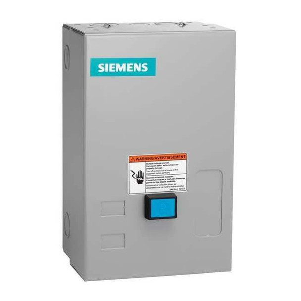 NEMA Magnetic Motor Starter, Non-Reversing, 1NO, 120V-240V AC, 3 P, Screw