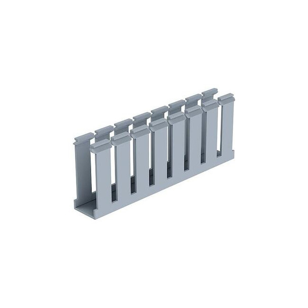 Panduit Base Wiring Duct,Gray,72 in. L G1X3LG6