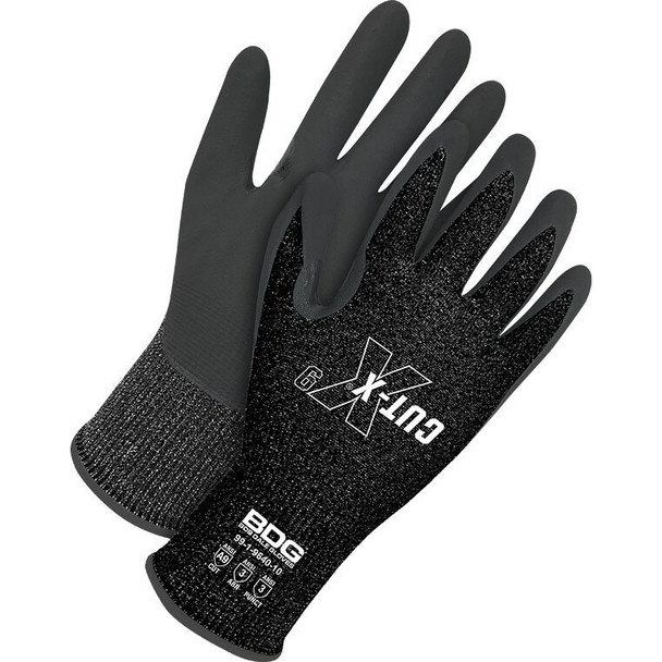 Cut-Resistant Coated Gloves, Cut Level A9 ,Not Applicable ,Smooth ,3XS 1 PR