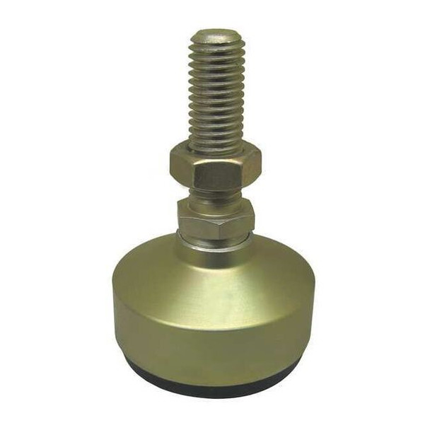 Level Mount, Anti-Vibe, 3/8-16, 1-1/4 in., Hex: 3/4 in