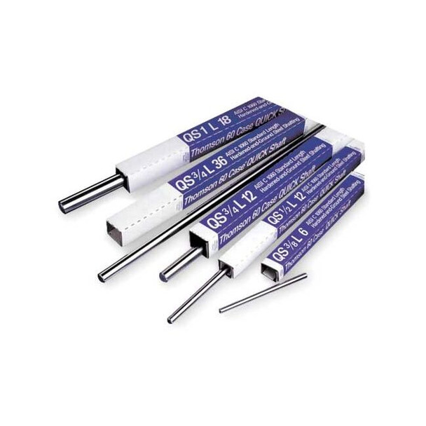 Thomson Linear Shaft,16 mm D,Carbon Steel QS 16 MM 2000