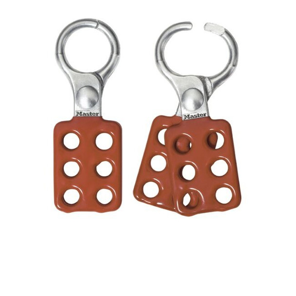 Hasp,1" Lockout,Aluminum