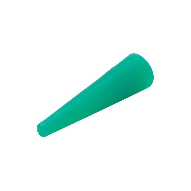 Caplugs Extra-Long Ultrabake Plug, Green, Silicone 1000 PK MSP101L SH-46851