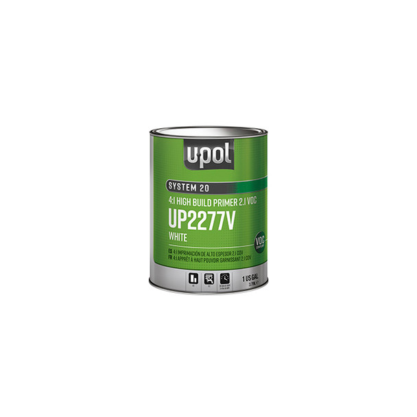 System 20 2.1 VOC 4:1 High Build Primer White - 1 Gallon UP2277V