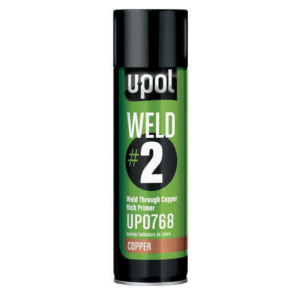 U-POL Premium Aerosols: Weld #2, Weld Through Primer, Copper, 15 oz UP0768