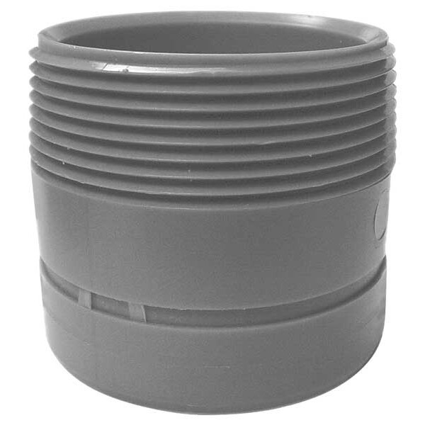 Orion Male Adapter, Polypropylene, 2", Schedule 40, 80 psi Max Pressure 710111