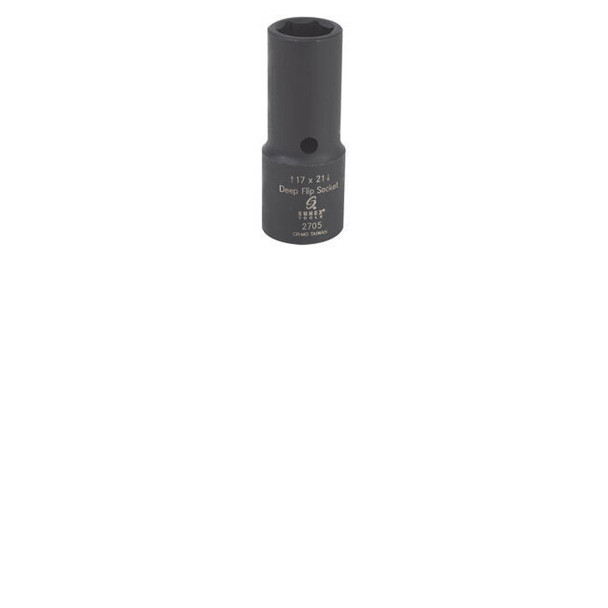 1/2" Drive, 17mm x 21mm Deep Flip Socket 2705