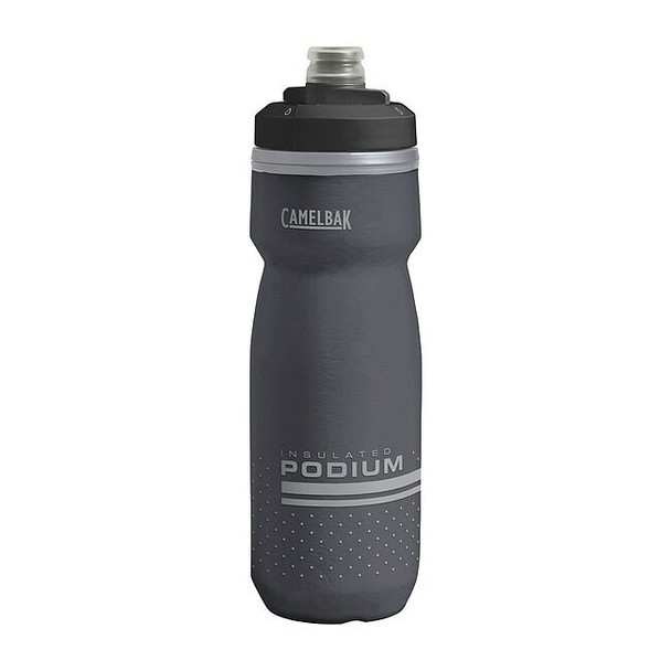 Camelbak Water Bottle,21 oz.,Plastic,Black Body 1874001062