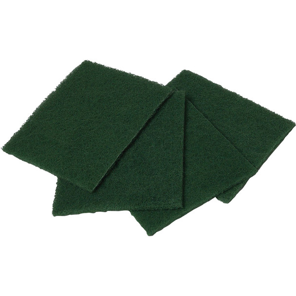 Scrub Pad - Green 4.5" x 6" (10 Pads/Pack) HT-4510