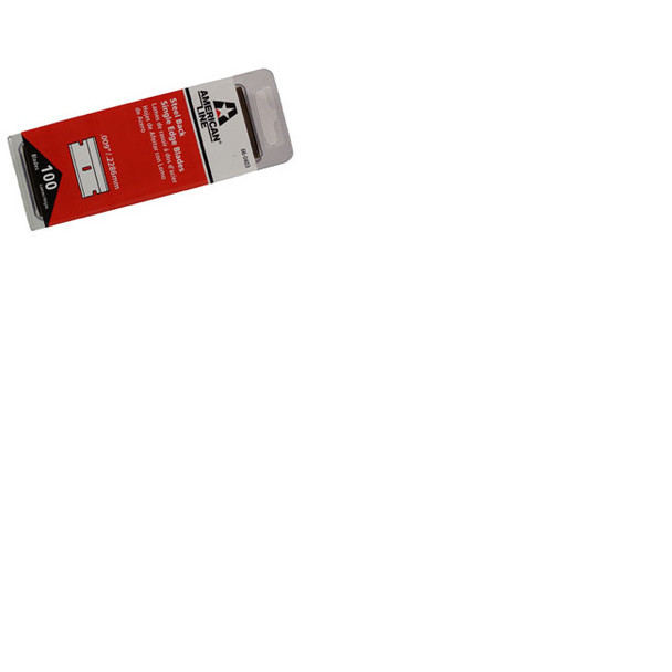 Metal Razor Blades #9 (100/pack) MB100