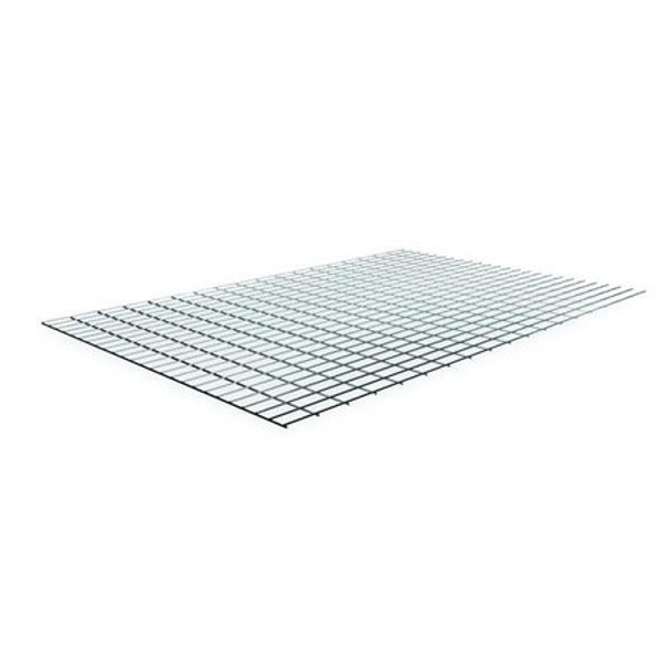 Decking, Steel, 72 in W, 48 in D, Gray, Zinc Finish, Gauge: 5