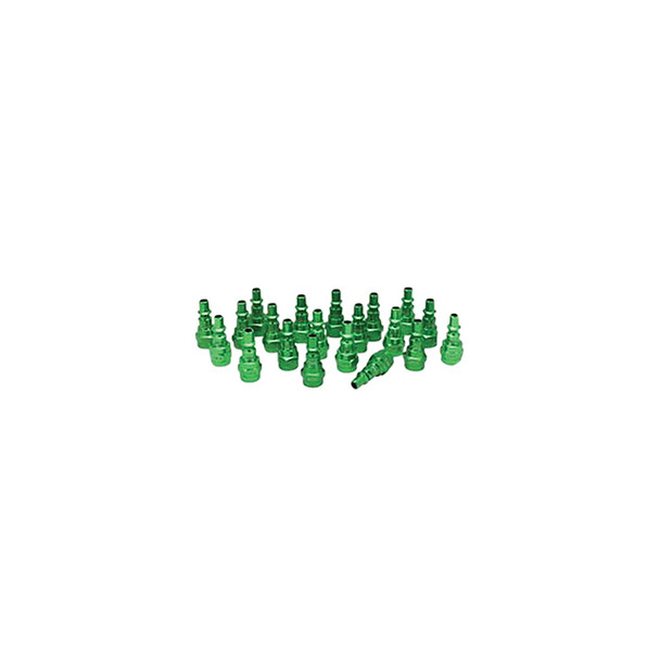 ColorFit Plugs, A-style Green, 1/4" NPT Female, Box of 20 778AC-20