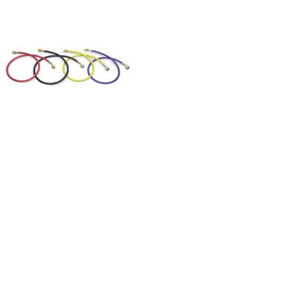 36" Yellow Standard Charging Hose with 1/4” SAE Standard Fitting 41362