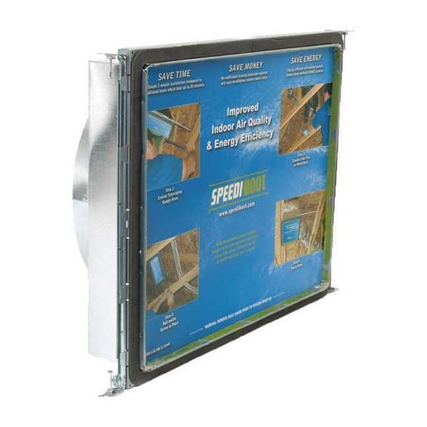 Speedi-Boot Vent Boot Hanger,Sq to Rnd,12 x 12,Dia10 SBS-121210 SRA