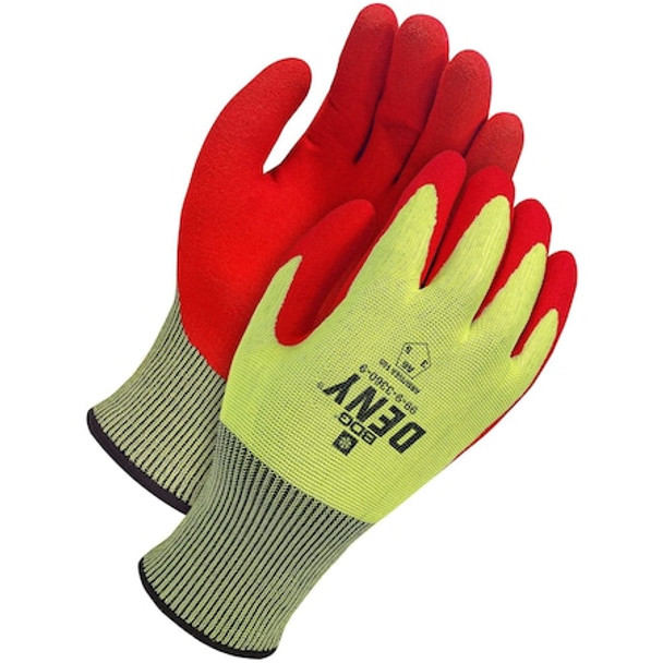 Cut Resistant Coated Gloves, Cut Level A6 ,Not Applicable ,Sandy ,M 1 PR