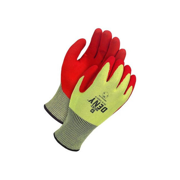Cut Resistant Coated Gloves, Cut Level A6 ,Not Applicable ,Sandy ,M 1 PR