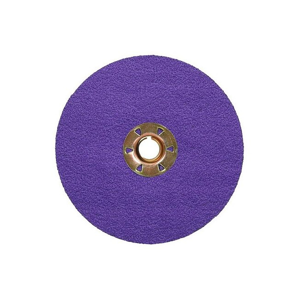 3m Cubitron Fiber Disc,Ceramic,4 1/2 in Dia.,PK25 7100349670