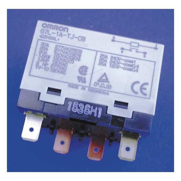 E-Bracket, Enclosed Power Relay, Square, 30 A, 4 Pins, Quick Connect