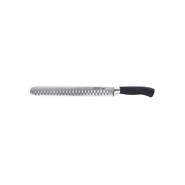 Crestware Slicer Knife,Straight,10 in. L,Black KN151