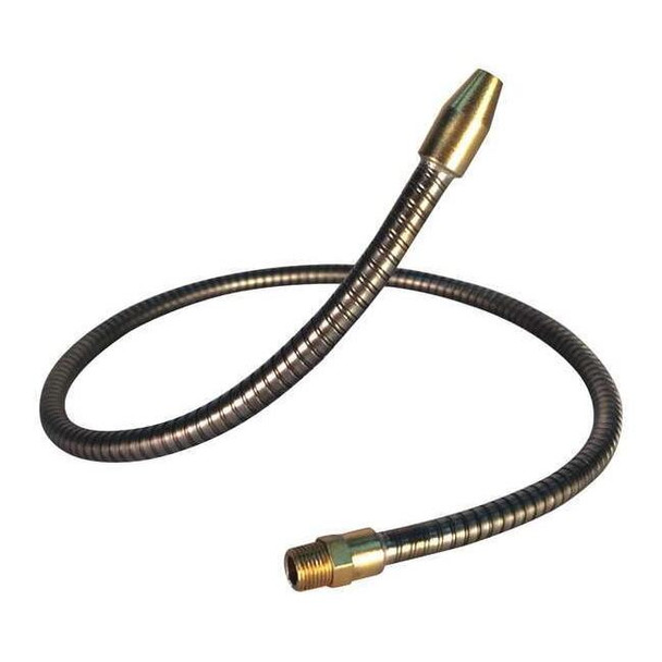 Sealflex Coolant Hose, 1/8 in.Pipe, 9 in.L, Gray 02-09-M-N