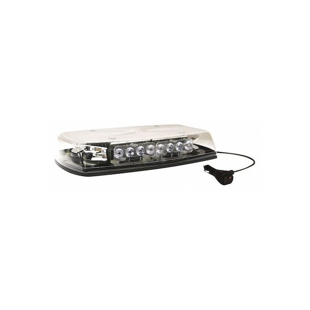Ecco Mini Lightbar, LED, Amber/Clear, 15" L 5597CAC-MG