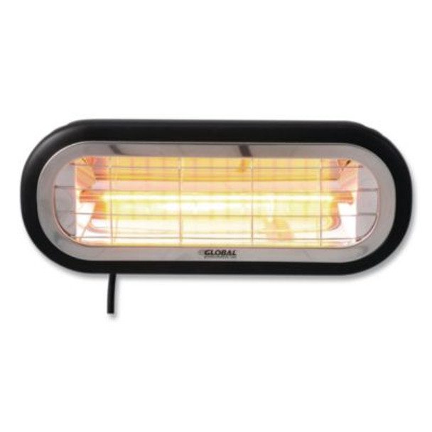 Global Industrial® HEATER,INF P WALL,BK 246721