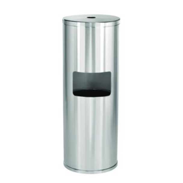 Alpine Industries WASTEBASKET,GYM,SS ALP4777MK Alpine Industries WASTEBASKET,GYM,SS ALP4777MK