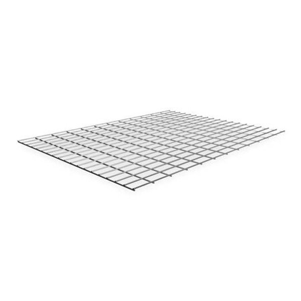 Decking, Steel, 48 in W, 36 in D, Gray, Zinc Finish, Gauge: 5