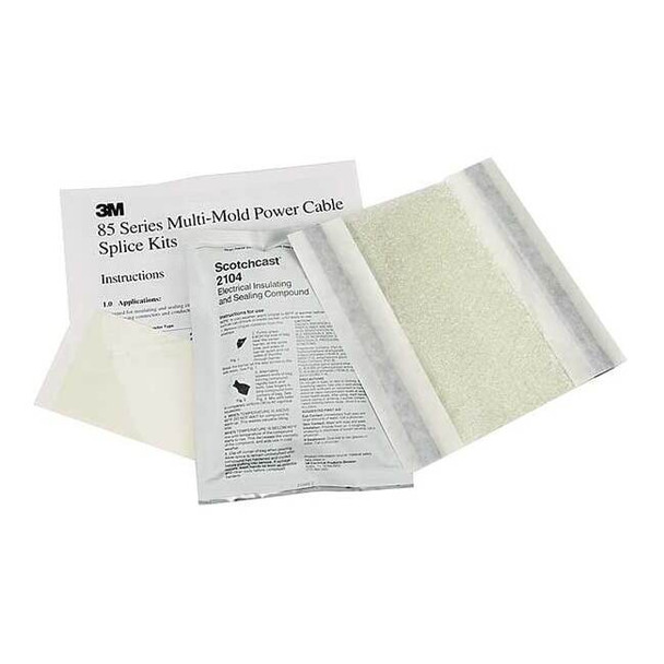 3m Splice Kit, 4/0 AWG Max, Black, Epoxy Insulation, 1,000 V 85-14