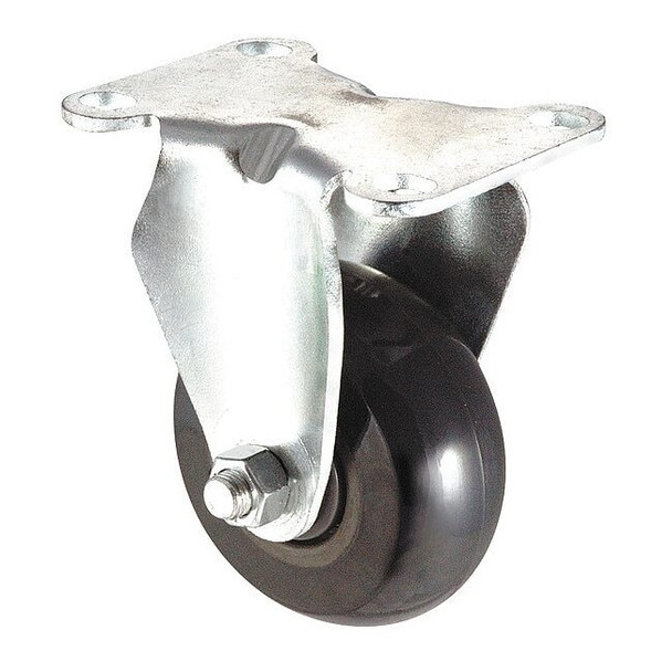 Manufacturer Varies Plate Caster,Rigid,Polyurethane,5 3/16"H 1UKA6
