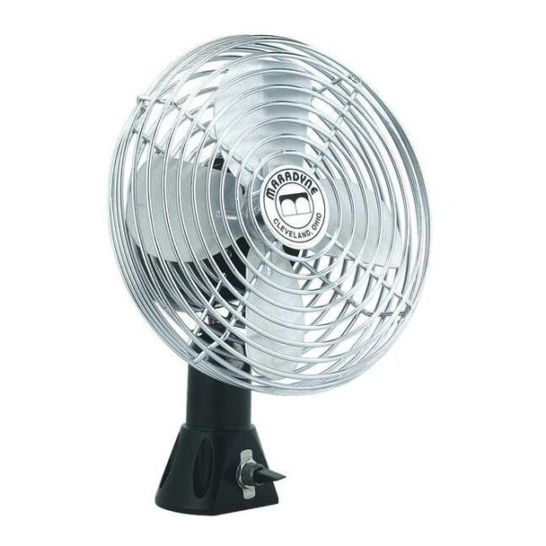 Maradyne Compact Bolt-On Fan,12VDC,6-1/2 in. Dia. F-320212